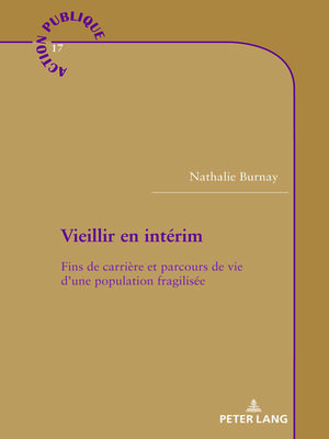 cover image of Vieillir en intérim